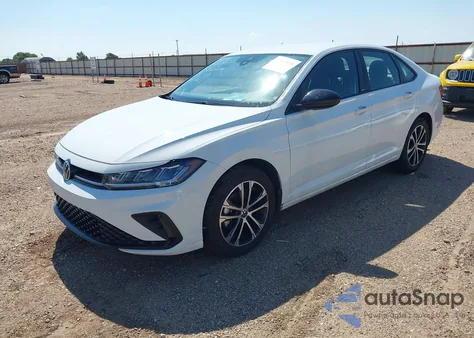 2025 Volkswagen Jetta 1.5T Sport from USA, damaged, VIN 3VWBX7BU6SM012129